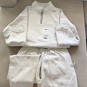 Nike Cream Tracksuit Set